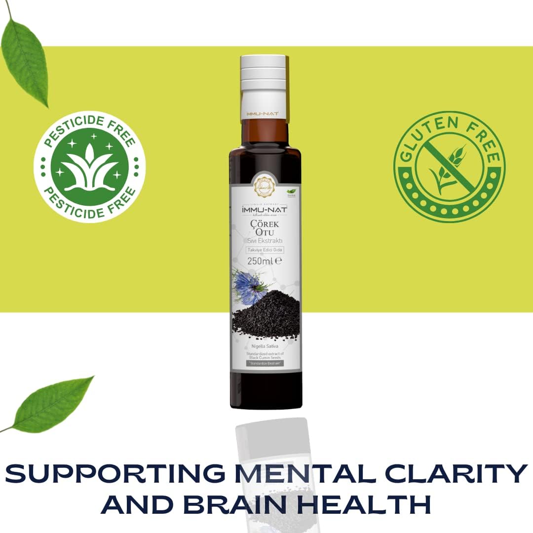 Immu-nat black cumin seed extract liquid - 250