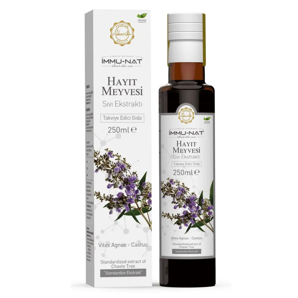 Immu-nat chaste tree berry vitex extract - 250