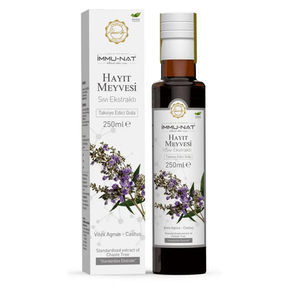 Immu-nat chaste tree berry vitex extract - 250