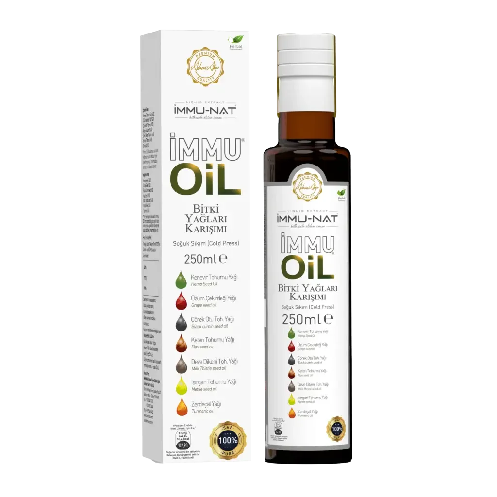 Immu-nat cold-pressed seed oils supplement - 8.50 fl oz