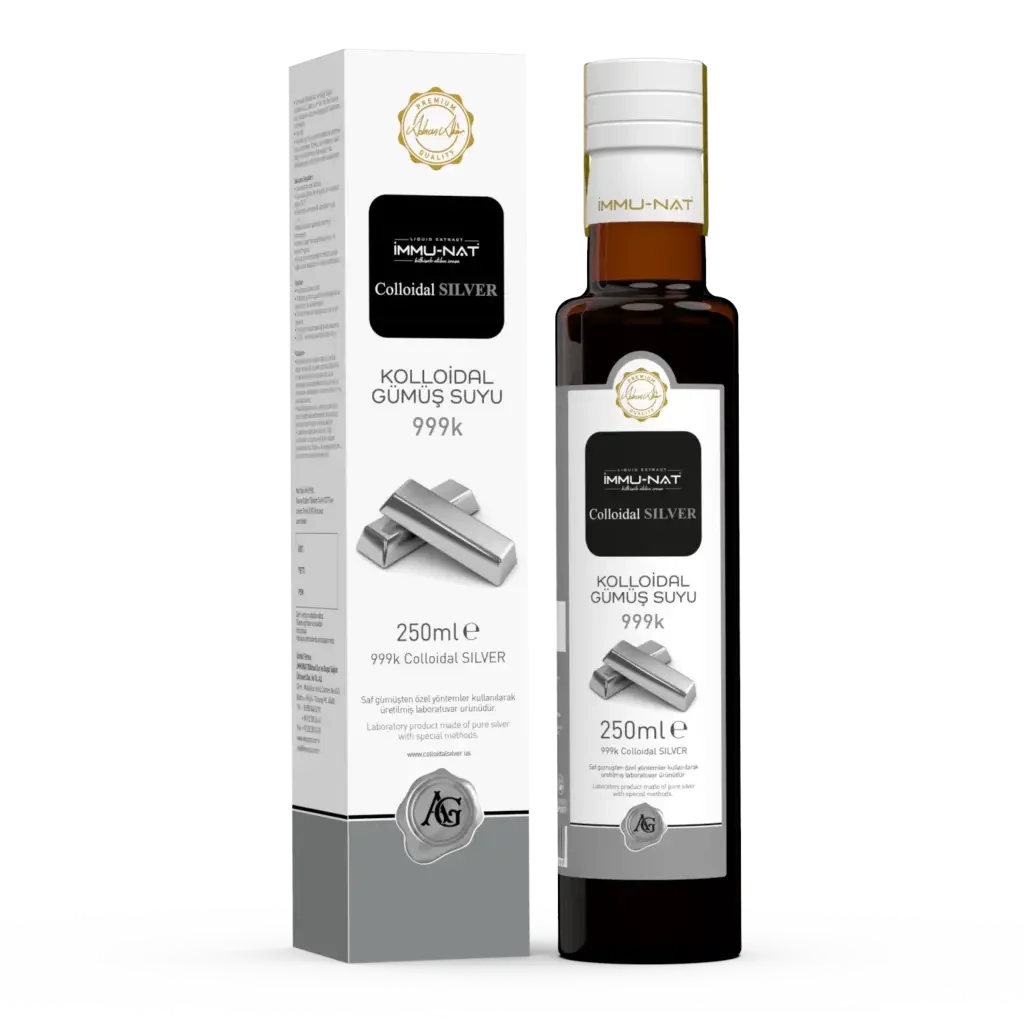 Immu-nat colloidal silver liquid water 10ppm - 250