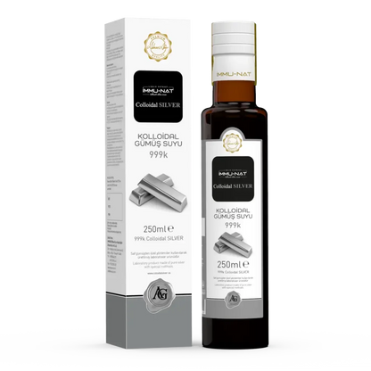 Immu-nat colloidal silver liquid water 10ppm - 250