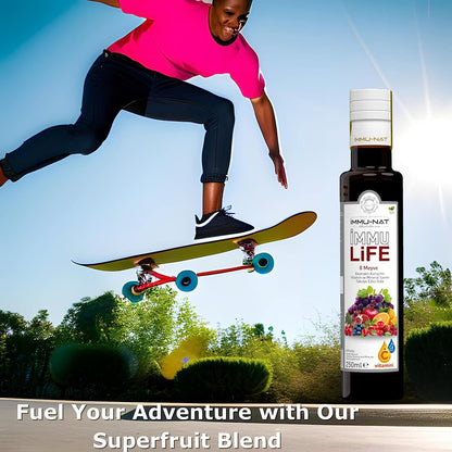 Immu-nat superfruits + juice supplement - 8.50 fl oz
