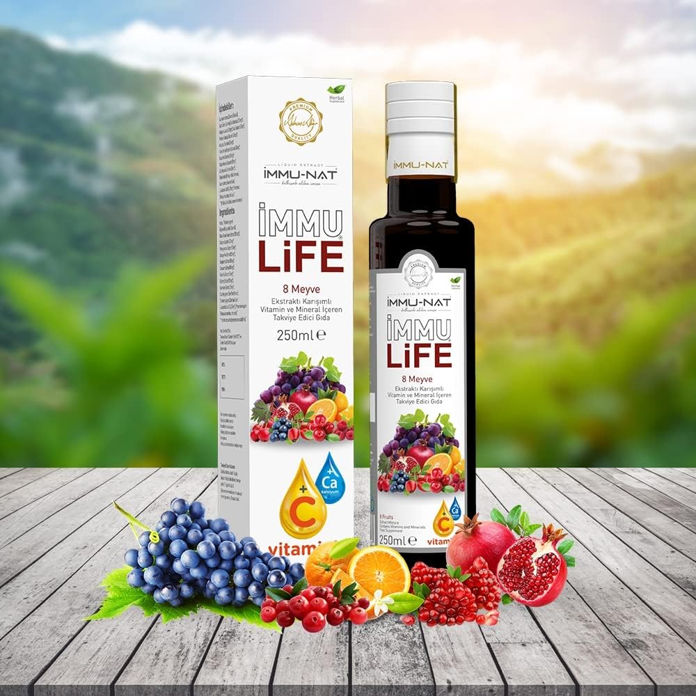 Immu-nat superfruits + juice supplement - 8.50 fl oz