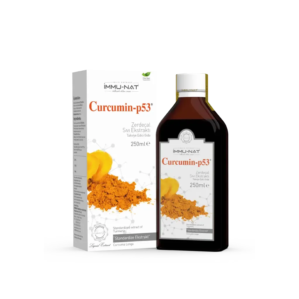 Immu-nat turmeric curcumin-p53 liquid extract - 250