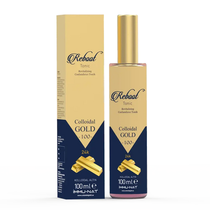 Reboot 24k colloidal gold revitalizing spray 100ppm - 100